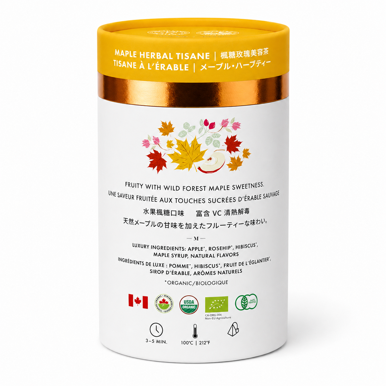 Maple Luxury Herbal Tea | Canadian | 24ct